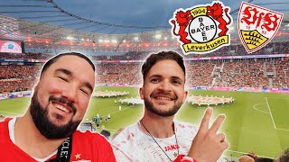 ES IST SCHON WIEDER PASSIERT 🙈🥲 Bayer Leverkusen vs VfB Stuttgart  Supercup Stadionvlog 🏆🏟⚽️ [upl. by Glenn326]