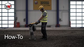 Wacker Neuson HowTo  Comment utiliser correctement nos pilonneuses FR [upl. by Bartram528]