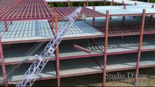 How to make steel building construction process [upl. by Koetke]