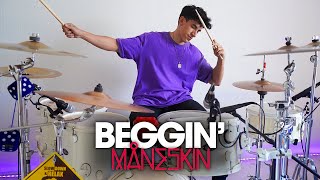 BEGGIN  Måneskin DRUM COVER [upl. by Boggers]