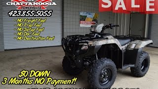 2016 Honda Foreman 500 ES Camo 4x4 ATV For Sale  TRX500FE1  Honda of Chattanooga  Sold [upl. by Hobie]