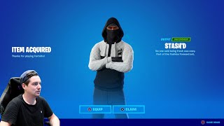 STASHD NEW Fortnite Skin Ps5 Gameplay Showcase High Elimination Solo Squad Victory Royale WIN [upl. by Anikal]