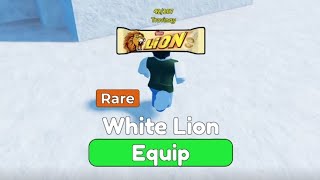 Find the Sweets  Where to Find the White Lion Roblox [upl. by Burkhardt]