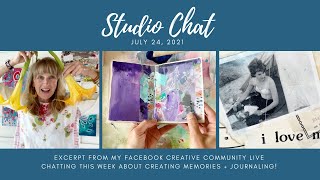 Studio Chat 7 24 21 Andrea Garvey [upl. by Vashtia]