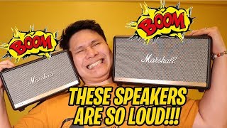 Marshall Acton II and Marshall Stanmore II Voice  THE LOUDEST TALKING SPEAKERS [upl. by Dabbs]