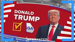 Donald Trump projected to win Georgia  Election 2024 [upl. by Adelpho]