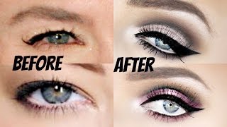 The ULTIMATE CutCrease Tutorial for Hooded Eyes VERY IN DEPTH  Stephanie Lange [upl. by Aidile]