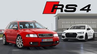 Assetto Corsa  All generations of Audi RS4   Download links [upl. by Vivl]