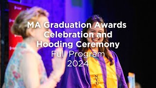 NYU Gallatin  MA Awards Celebration and Hooding Ceremony 2024 Full Program [upl. by Mag27]