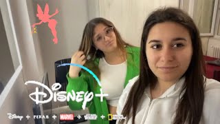 ✨ABBIAMO FATTO L’ABBONAMENTO A DISNEY PLUS✨🎬🍿 [upl. by Cohbath]