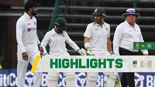 Proteas vs India  2nd TEST HIGHLIGHTS  DAY 4  BETWAY TEST SERIES Imperial Wanderers 6 Jan 2022 [upl. by Tenaej]