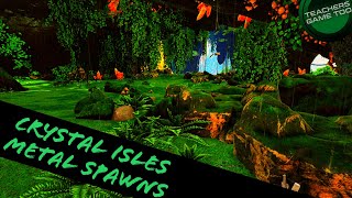 BEST METAL SPAWNS ON CRYSTAL ISLES LOCATIONS IN EACH BIOME [upl. by Elon388]