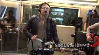 Fall Out Boy Performs quotSugar Were Goin Downquot on SiriusXMs Artist Confidential [upl. by Meris]