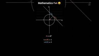 Mathematics Fun  Trigo Ratios  Angles  viral shortsvideo shortsfeed [upl. by Boff]