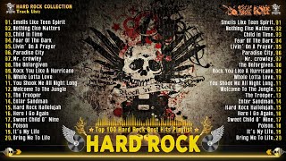 Top 100 Greatest Hard Rock 80s 90s Playlist 💯 Heavy Metal Rock 💯 Nirvana Metallica Iron Maiden [upl. by Trinatte846]