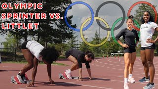 LittleT vs Olympic Sprinter [upl. by Paz]