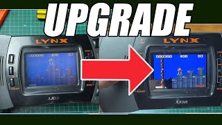 Atari Lynx 2 LCD Screen Upgrade [upl. by Bunce622]