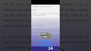 El gobierno argentino sigue eliminando impuestos SADAIC fue eliminado [upl. by Atiram]