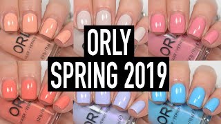 Orly  Radical Optimism Spring 2019  Swatch amp Review [upl. by Janyte174]