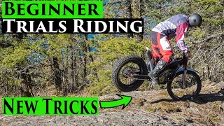 Beginner Trials Bike Riding Vlog Ep 20  Learning New Tricks Gas Gas TXT 280 [upl. by Chantalle]