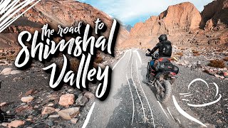 THE UNFORGIVING ROAD OF SHIMSHAL VALLEY DONT SLIP HERE  Ep 2 RAWUNCUT [upl. by Avek398]