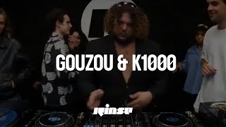 La Passe D avec GOUZOU amp k1000 DJ set  Rinse France [upl. by Chemarin]