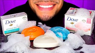 ASMR EDIBLE SOAP BARS WITH BUBBLES EATING FAKE MUKBANG 먹방 PRANK JERRY MOUTH SOUNDS NO TALKING [upl. by Coretta951]