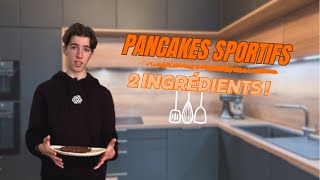 3 recettes de pancakes avec seulement 2 ingrédients  Recettes sportives [upl. by Springer]