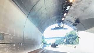 Hindhead Tunnel  Southbound amp Northbound  on the A3  Dashcam 4K [upl. by Romine]