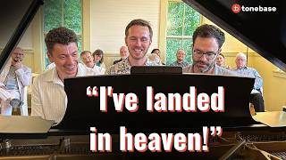 An inside look at the tonebase Piano Camp feat Dominic Cheli Ben Laude [upl. by Levitan434]