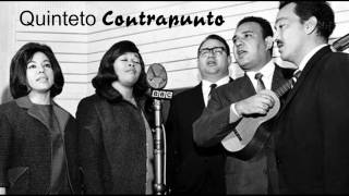 Quinteto CONTRAPUNTO juego rítmico de voces  María Tolete y Chaparrita HD [upl. by Anirtik322]