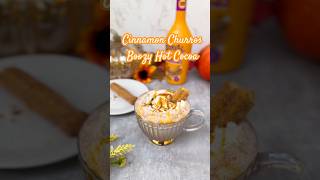 Cinnamon Churros Boozy Hot Cocoa cocktails boozyhotcocoa warmcocktails drinks [upl. by Tseng]