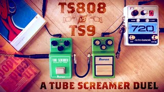 Ibanez Tube Screamer TS808 Overdrive Pedal Review [upl. by Karlotta]