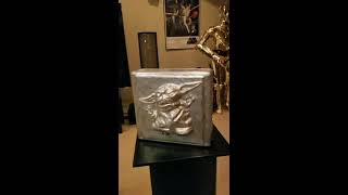 The child baby Yoda in carbonite  the Mandalorian [upl. by Cecily981]