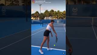 tennis sabalenka es confiable mira el final [upl. by Leclair]