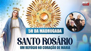 Santo Rosário  AO VIVO  Instituto Hesed  Rede Século 21 [upl. by Ettenyl986]