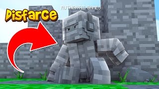 Minecraft DISFARCE DE PEDRA  EscondeEsconde [upl. by Dosh]