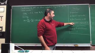 Stœchiométrie 1  méthode simple de résolution dun problème de chimie [upl. by Ahsea59]