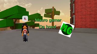 How to macro in Da hood macrogamer2023 ROBLOX [upl. by Ailaza539]