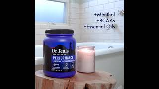 Dr Teal’s Epsom Salts Ease Sore Muscles [upl. by Analise]