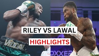 Viddal Riley vs Mikael Lawal Highlights amp Knockouts [upl. by Animor341]