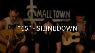 Small Town Titans  quot45quot  Shinedown Cover Acoustic [upl. by Emmalee]