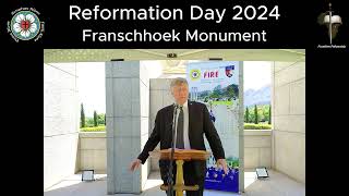 Reformation Day 2024 at the Franschhoek Monument [upl. by Sikleb342]