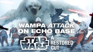 Wampa Attack on Echo Base  Star Wars Restored Cut [upl. by Gerstner]