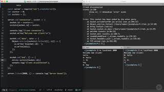 NodeJS Working with Multiple Socket [upl. by Oicnedif336]