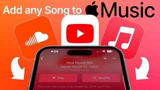 How to add ANY Song to Apple Music [upl. by Annmaria]