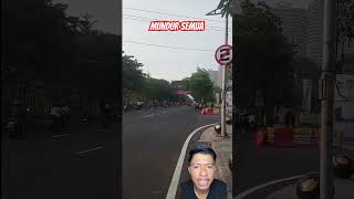 SEMUA KENDARAAN JALAN MUNDUR automobile satisfying funny shortsfeed [upl. by Osbourne16]