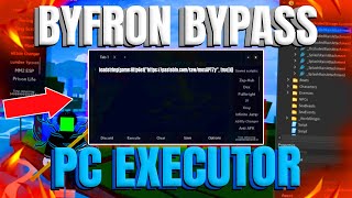 NEW PC Roblox Byfron Bypass  EXECUTOR FOR PC WORKING [upl. by Checani]