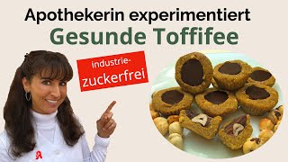 Industriezuckerfreie Toffifee selber machen  gesundes Rezept einfach glutenfrei amp vegan [upl. by Neehsas]