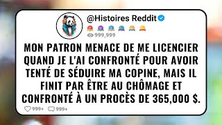 Mon Patron Menace De Me Licencier Quand Je Lai Confronté Pour Avoir Tenté De Séduire Ma Copine [upl. by Dorcas]